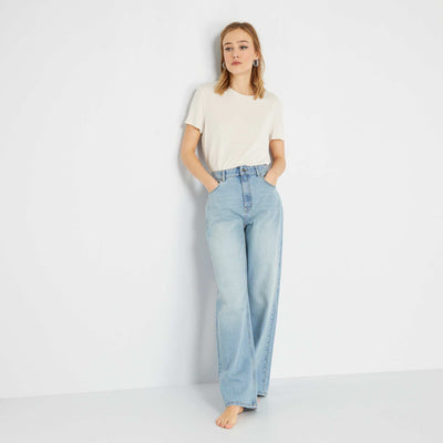 Jean wide leg - L34 TRIPLE STONE