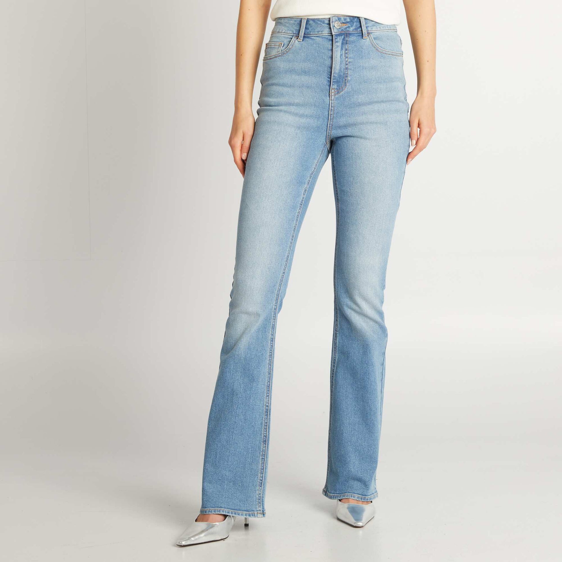 Jean flare/bootcut - L32 STONE