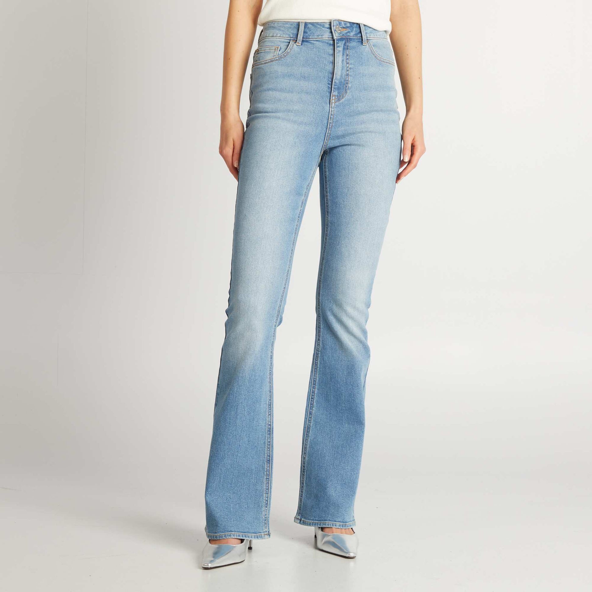 Jean flare/bootcut - L34 STONE