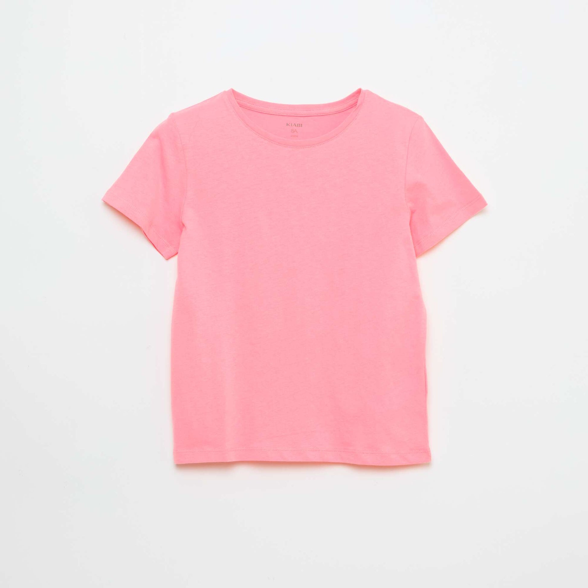 T-shirt en jersey uni ROSE