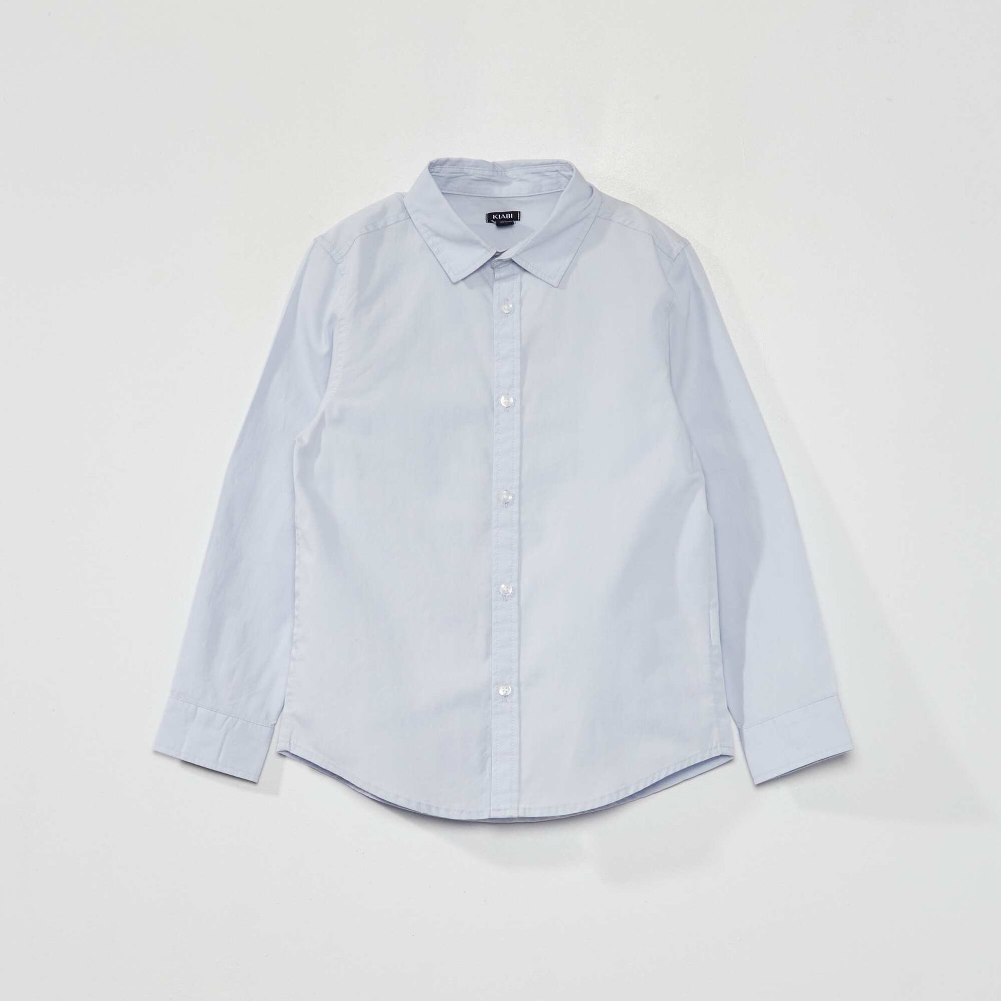Chemise en popeline BLEU