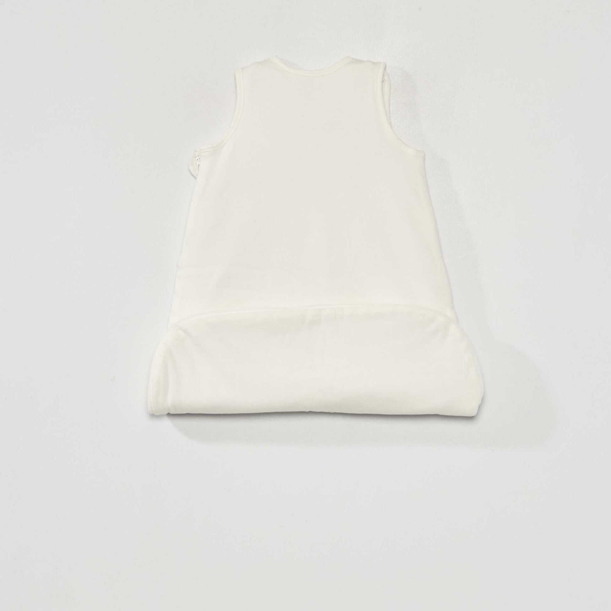 Gigoteuse ouatinée sans manches BLANC