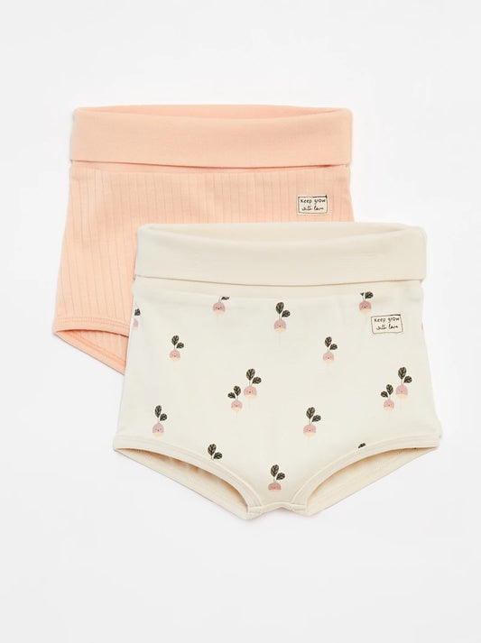 Lot de 2 culottes à enfiler - cradle to cradle BLANC