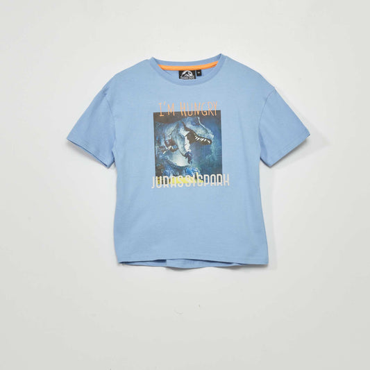 T-shirt 'Jurassic Park' Bleu