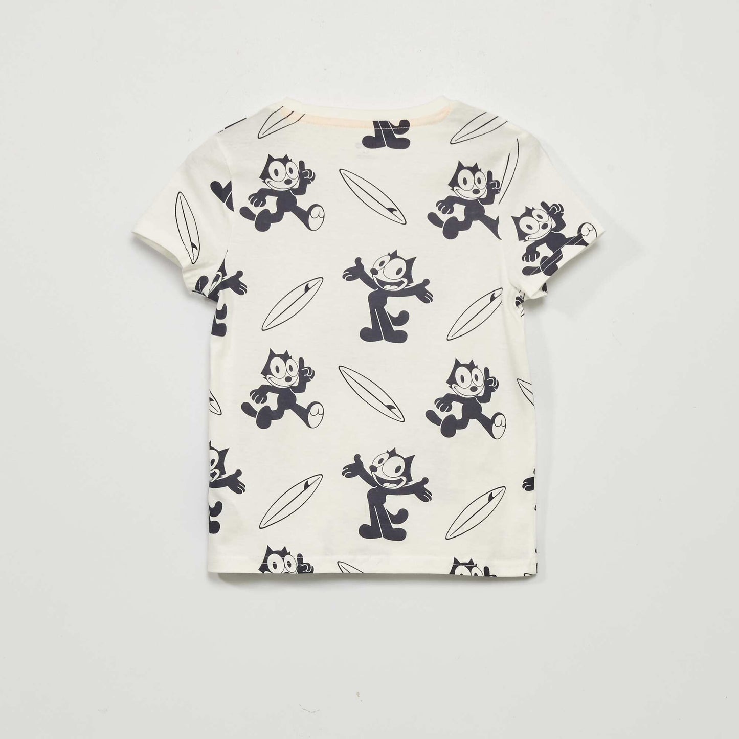 T-shirt 'Felix The cat' manches courtes Blanc