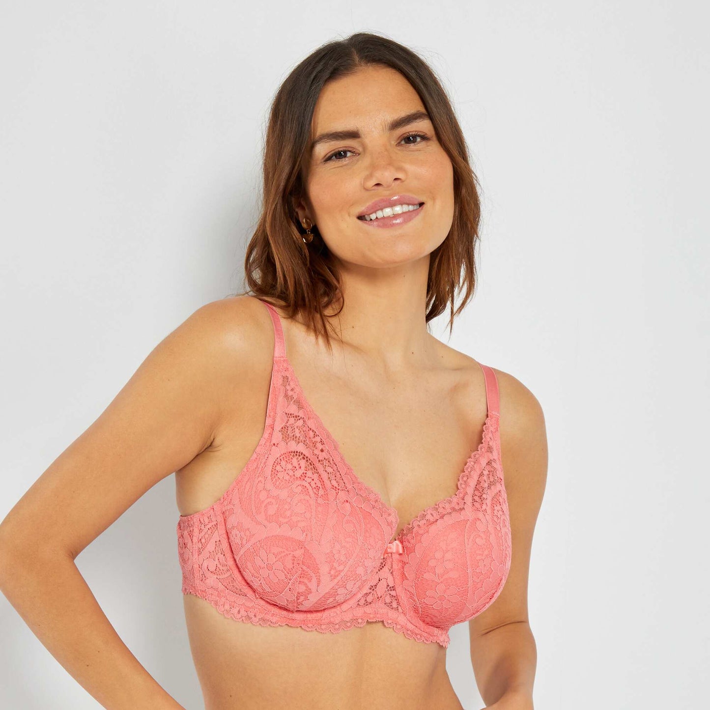 Soutien-gorge dentelle rose