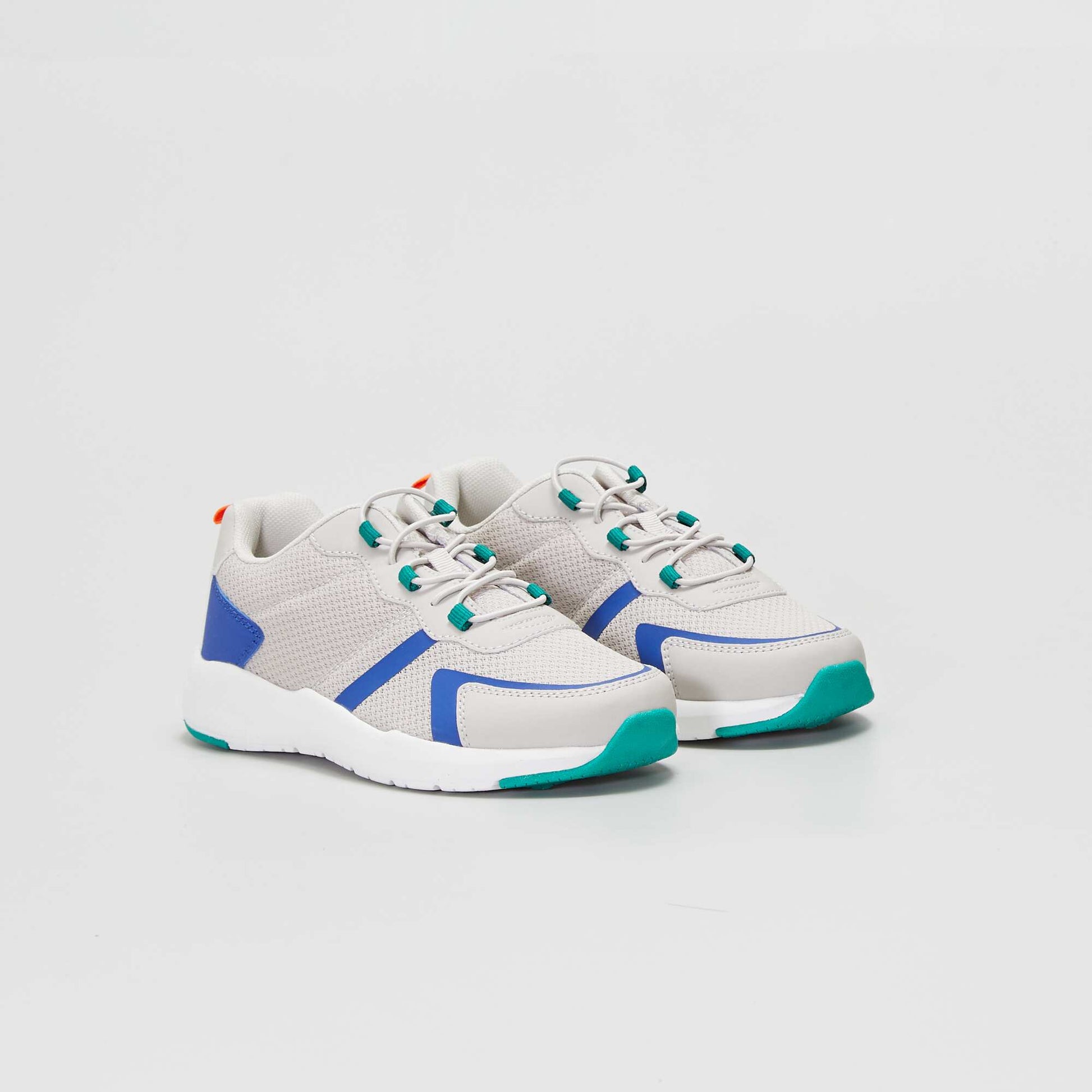 Baskets basses easy fit Gris