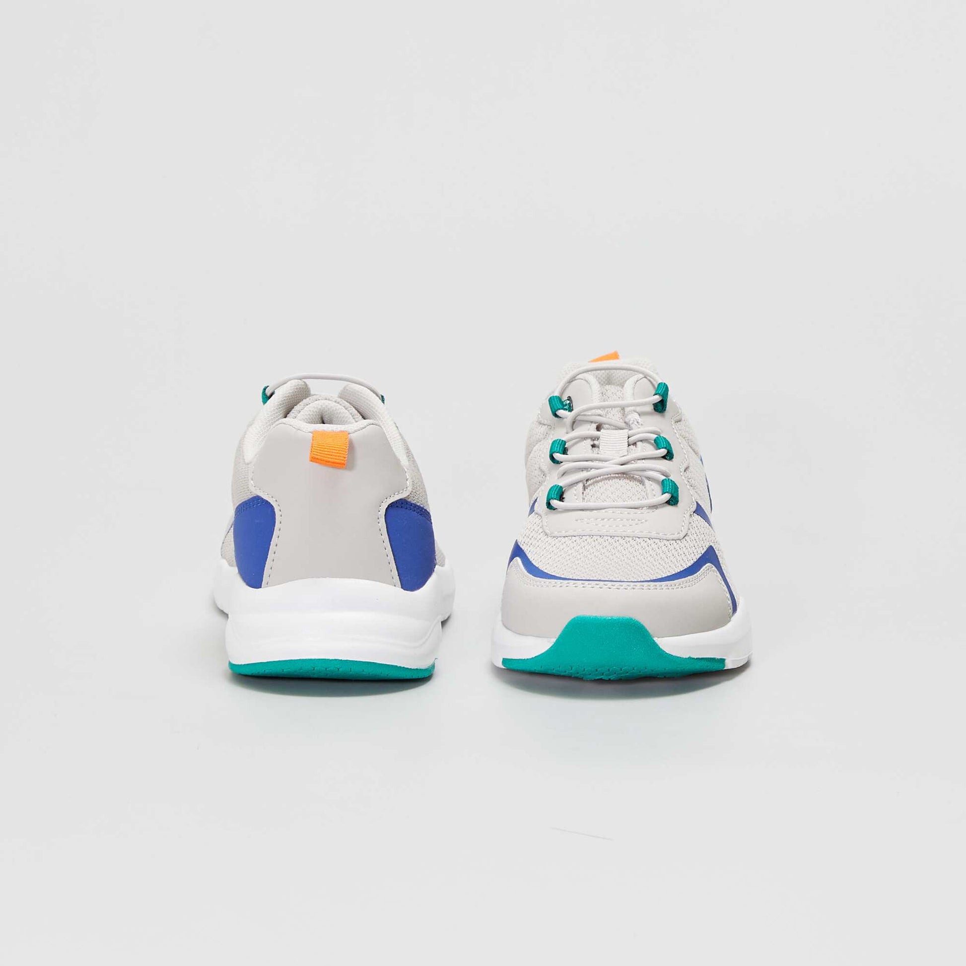 Baskets basses easy fit Gris
