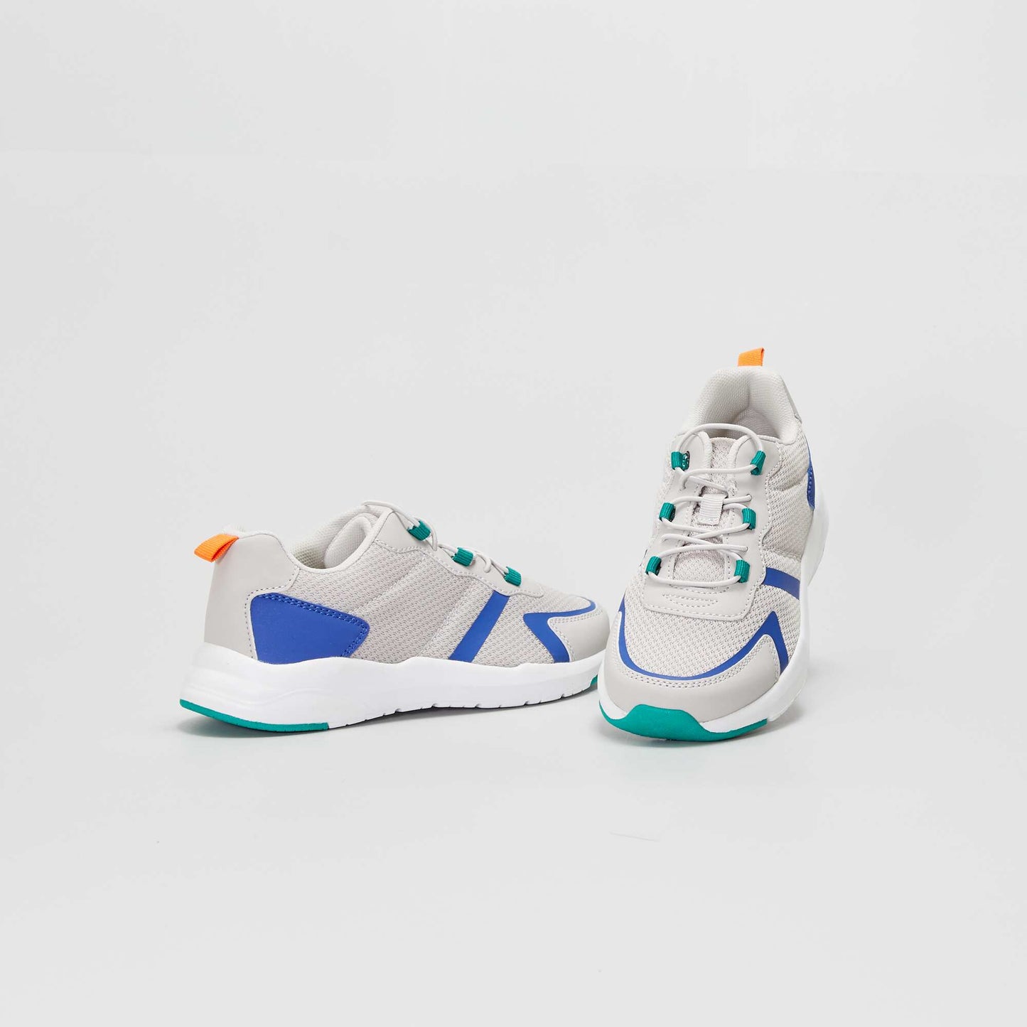 Baskets basses easy fit Gris