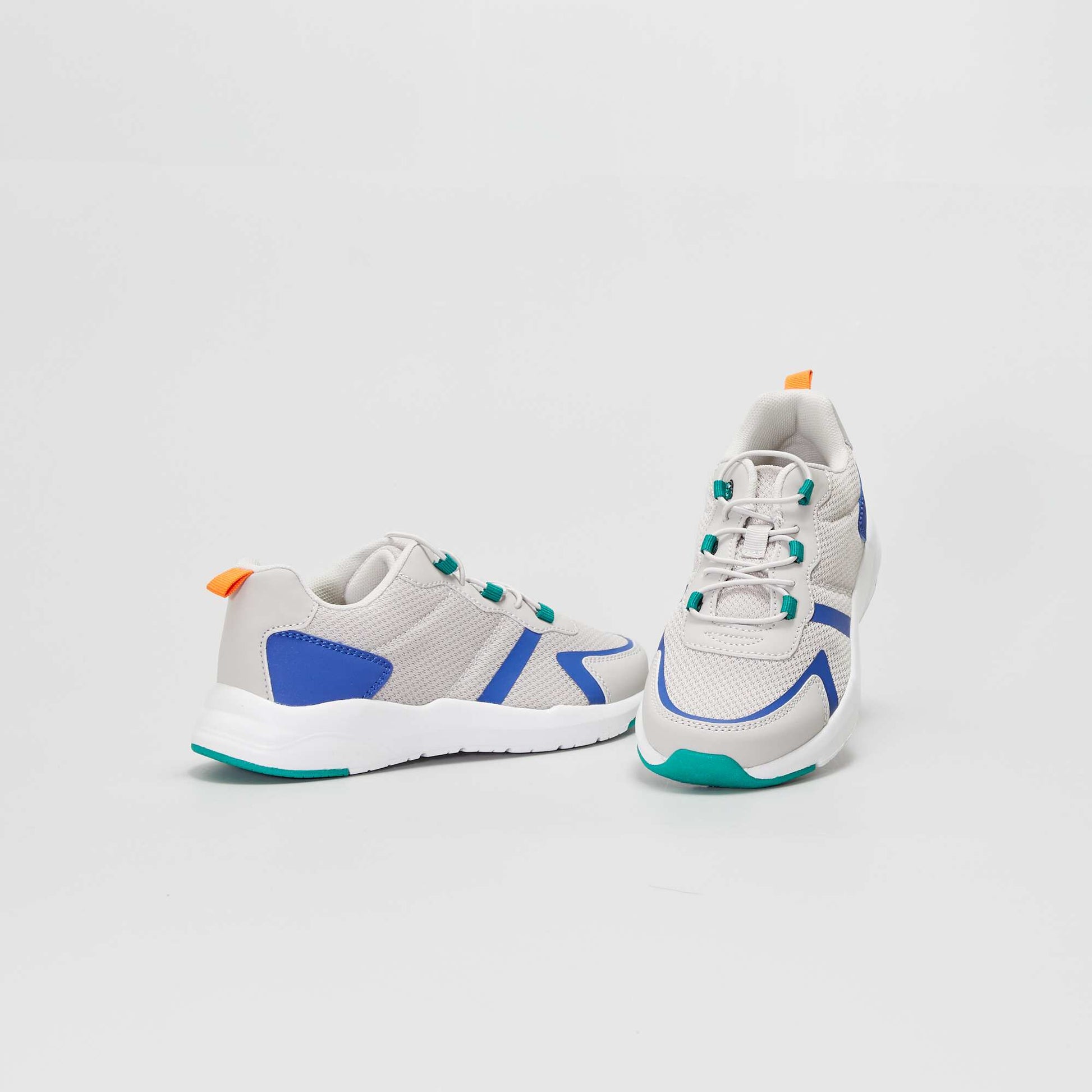 Baskets basses easy fit Gris