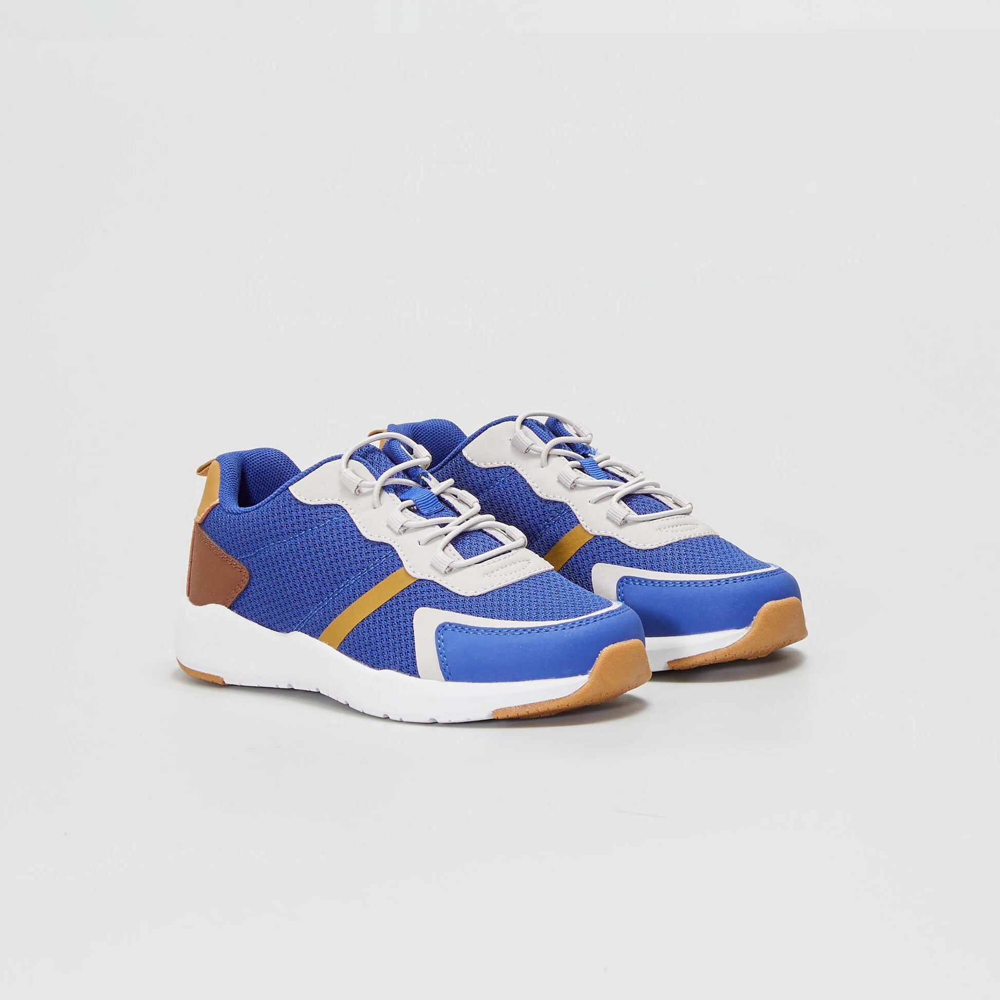 Baskets basses easy fit Bleu