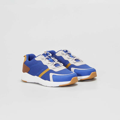 Baskets basses easy fit Bleu