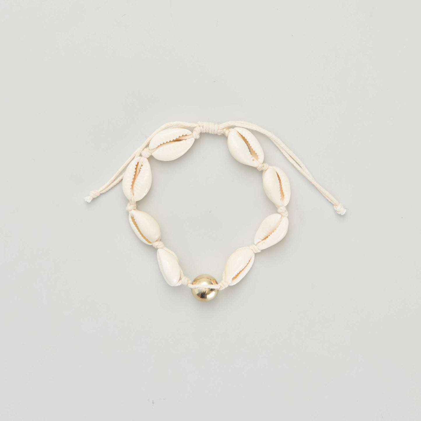 Bracelet coquillage Beige