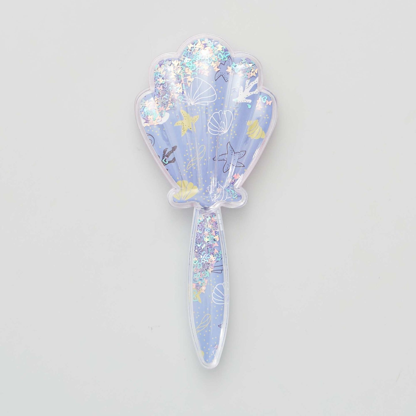 Brosse 'coquillage' Violet