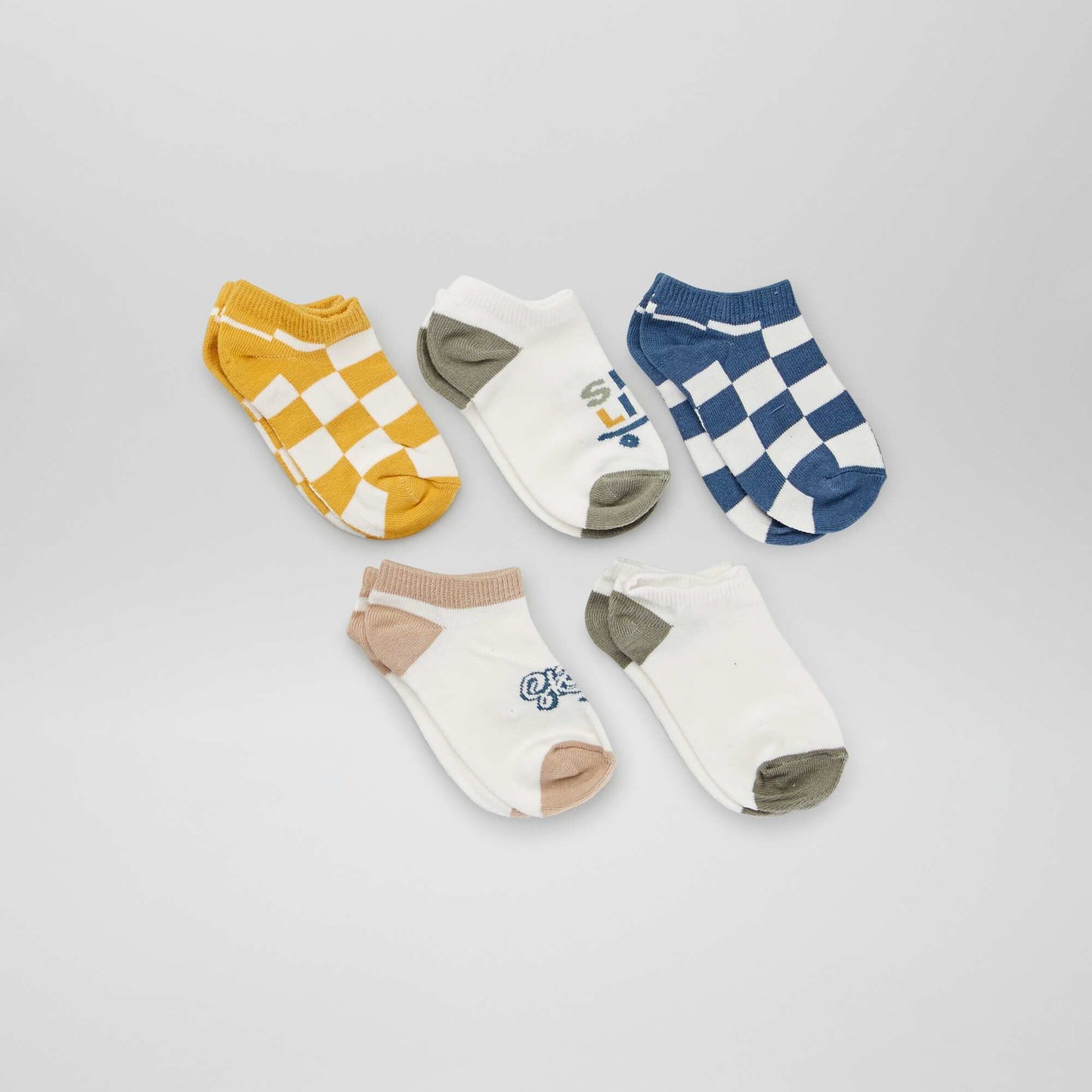 Chaussettes invisibles - Lot de 5 Multicolore