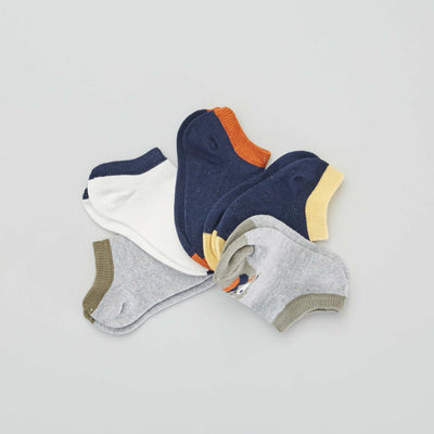 Chaussettes invisibles - Lot de 5 Multicolore