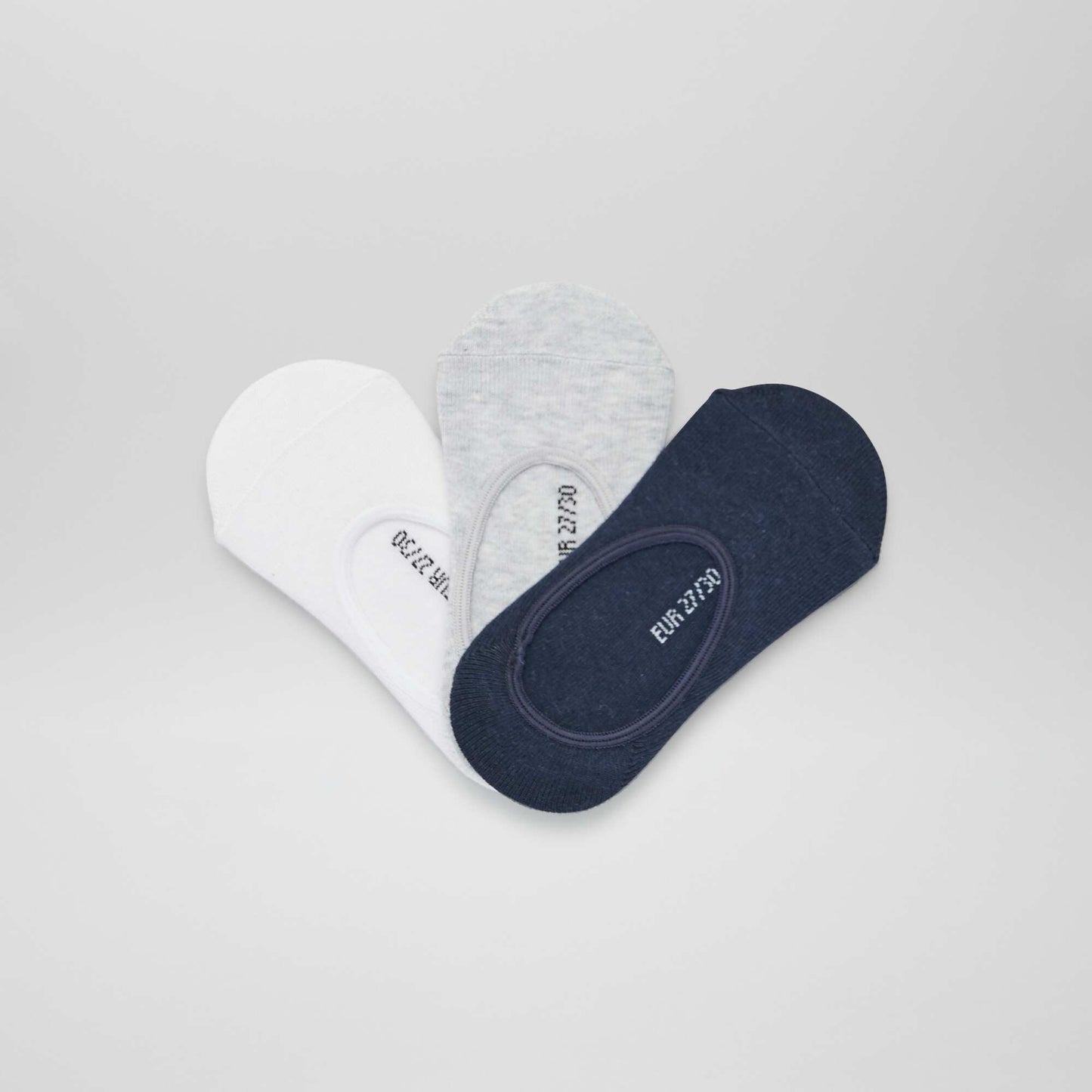 Lot de 3 paires de socquettes Noir