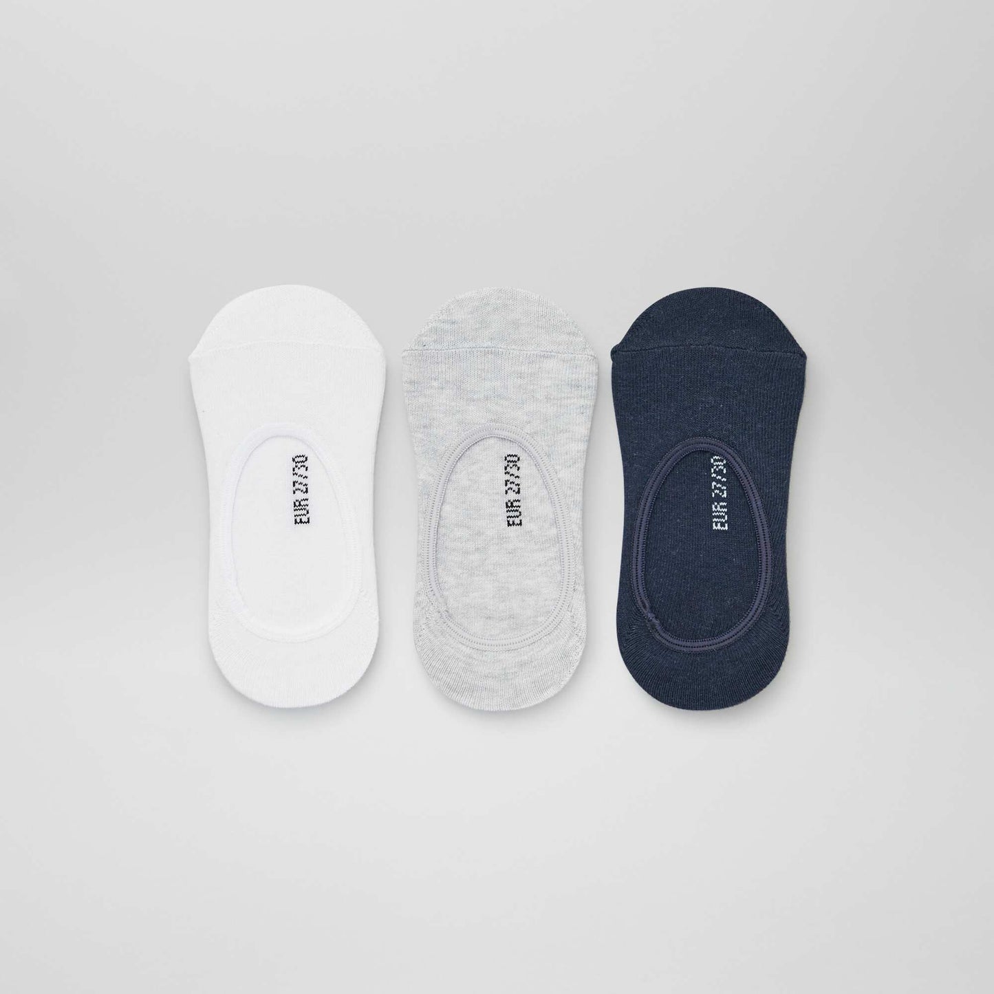 Lot de 3 paires de socquettes Noir