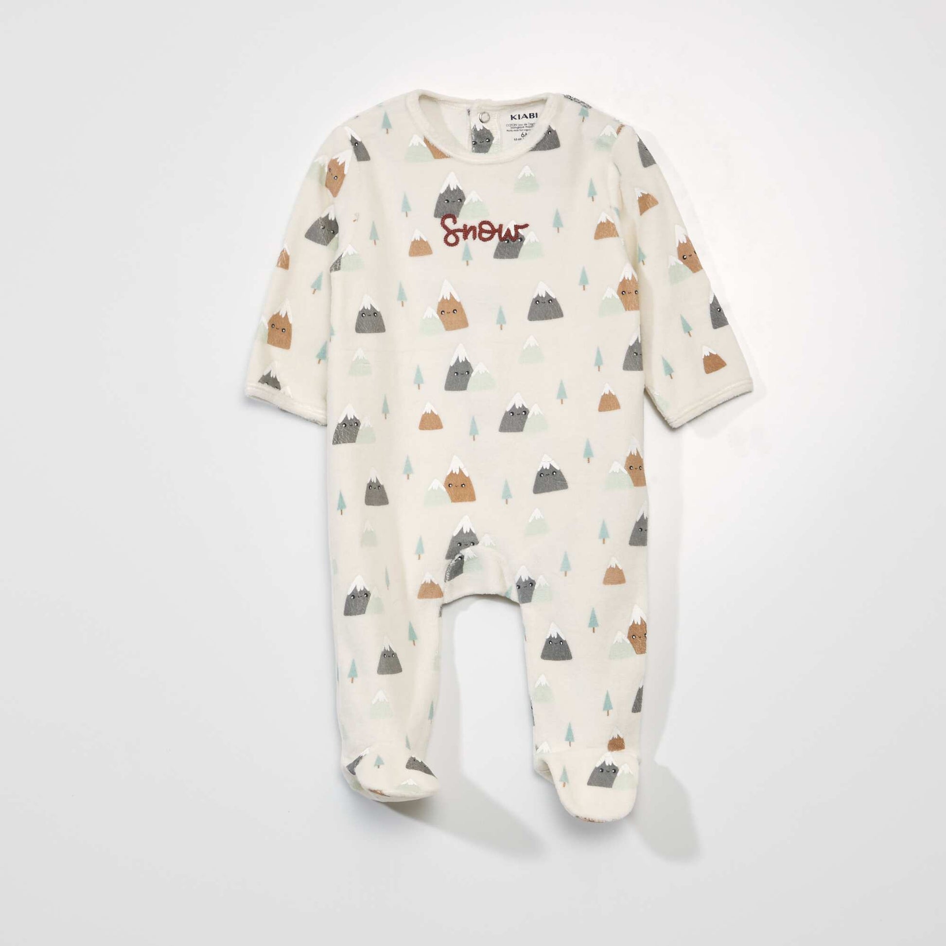 Pyjama dors-bien en velours AO_MOUNT