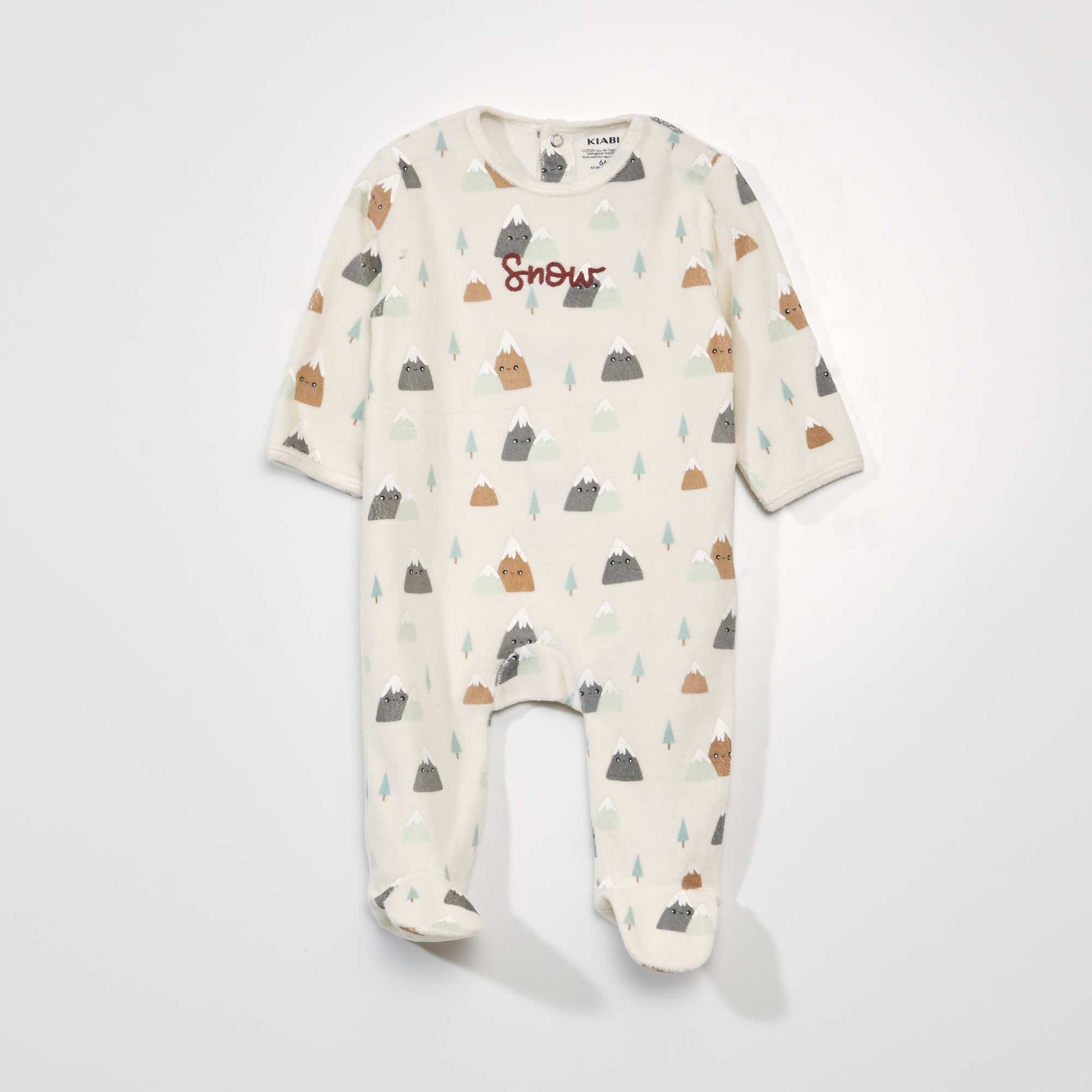 Pyjama dors-bien en velours AO_MOUNT