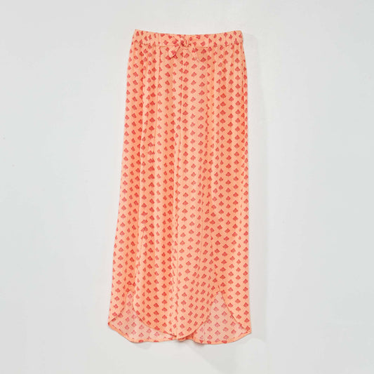 Pantalon fluide Orange