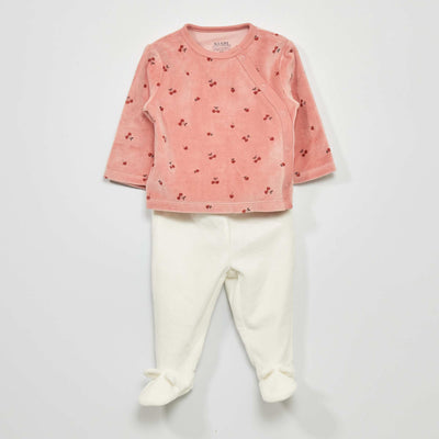 Ensemble pyjama - 2 pi ces Rose