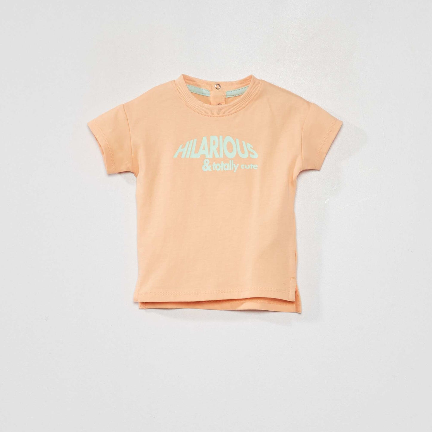 Tee-shirt message 'creative' Orange