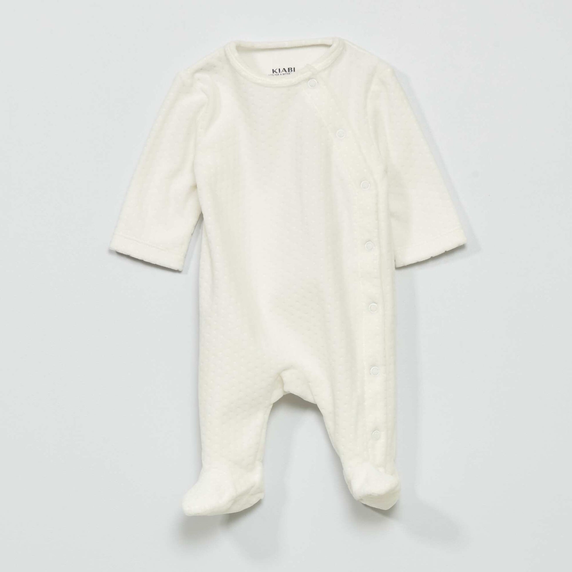 Pyjama long b b Blanc