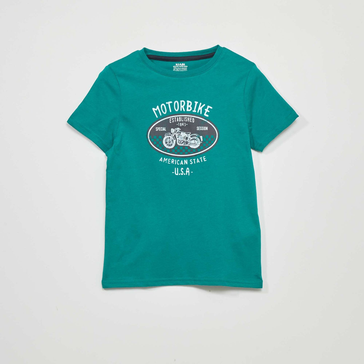 T-shirt imprim VERT