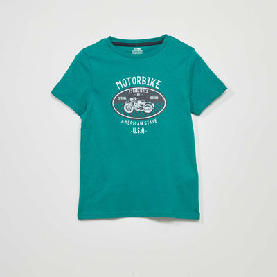 T-shirt imprim VERT
