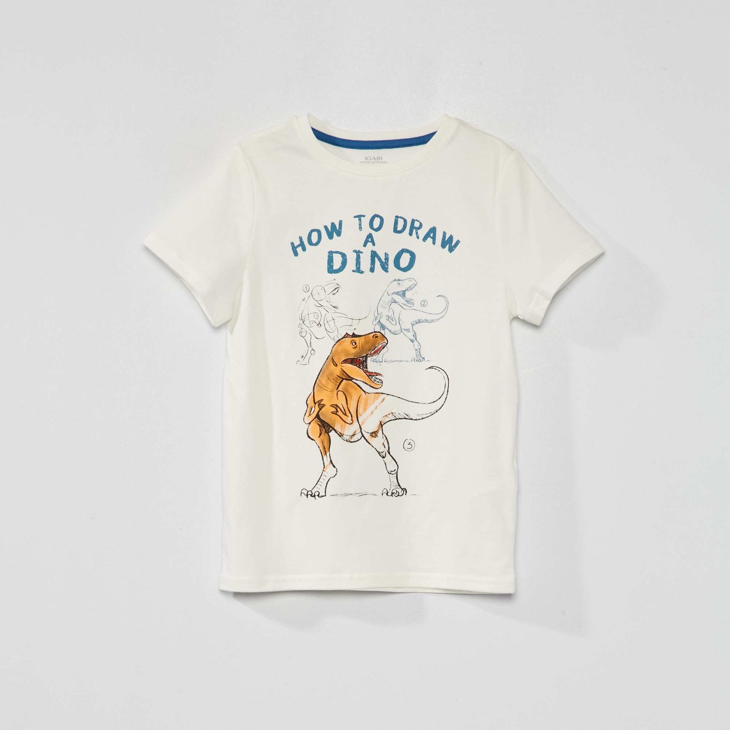 T-shirt imprim Blanc