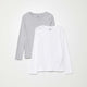 Blanc/gris