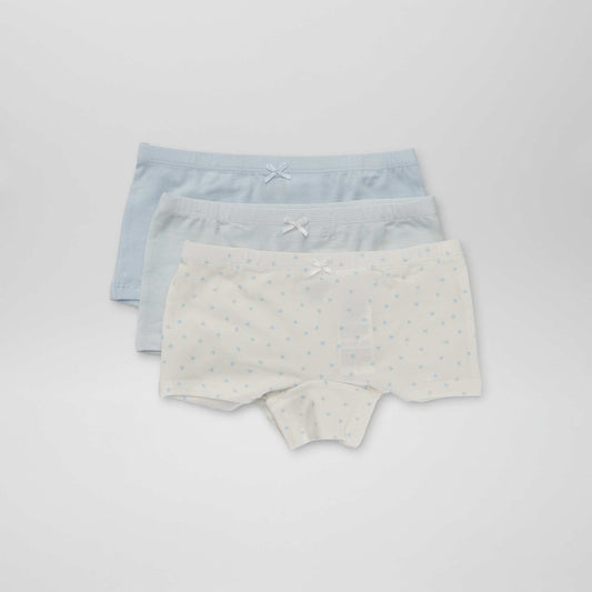Lot de 3 shortys Bleu