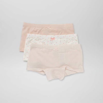 Lot de 3 shortys Rose