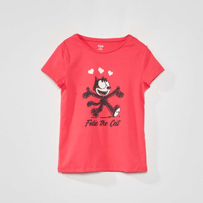 T-shirt manches courtes 'Felix' Rose