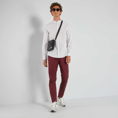 Chemise l g re unie blanc