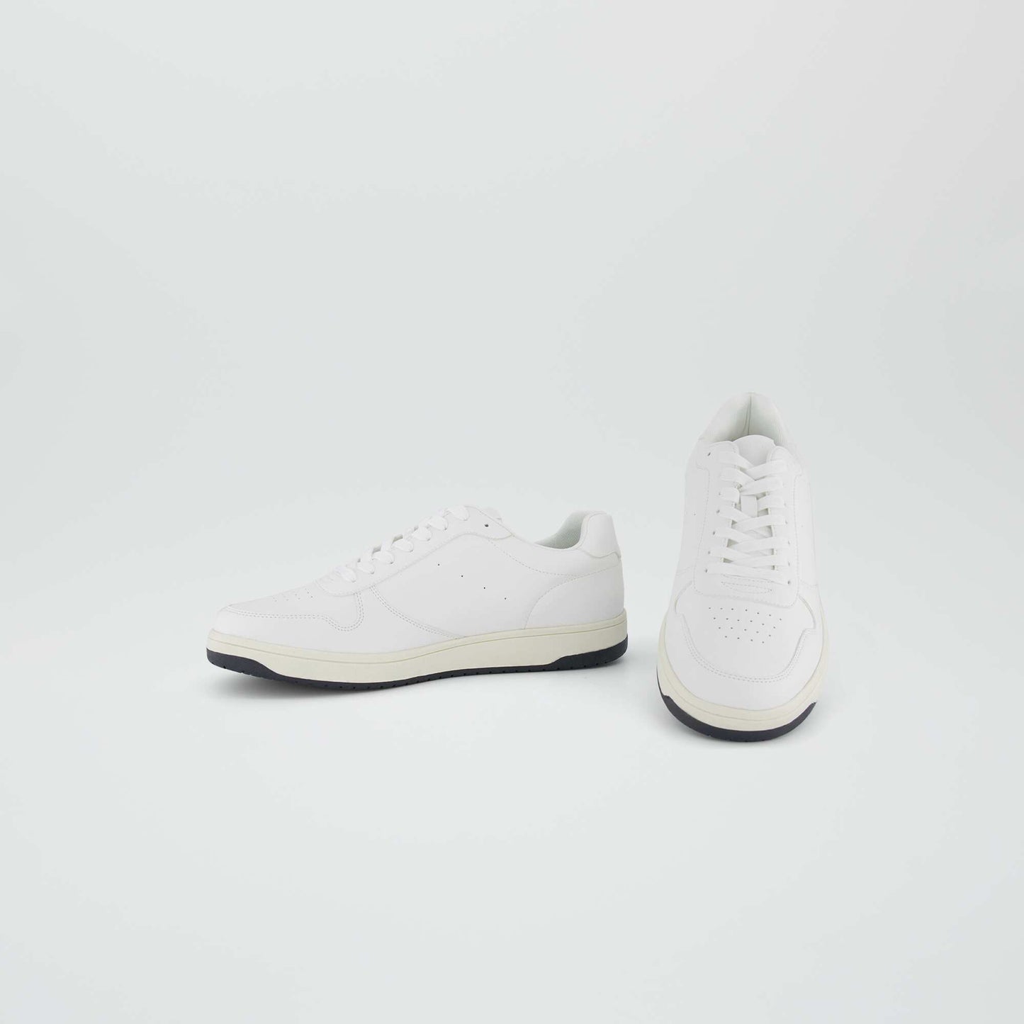 Baskets de ville basses blanc