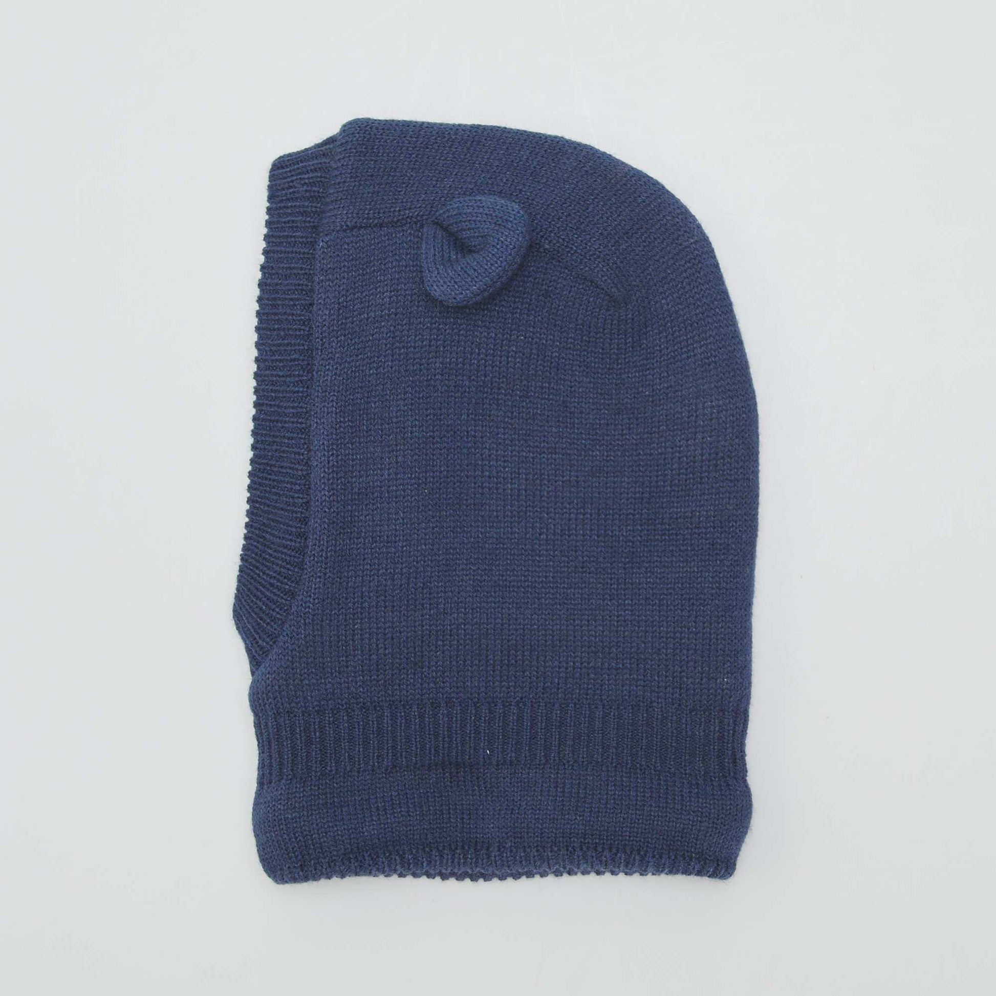 Cagoule en tricot Bleu nuit
