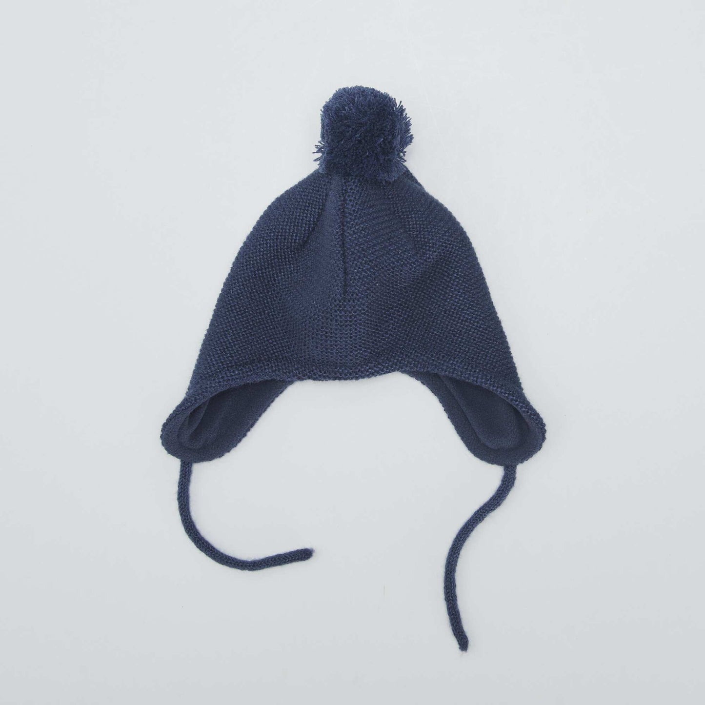 Bonnet p ruvien en tricot Noir