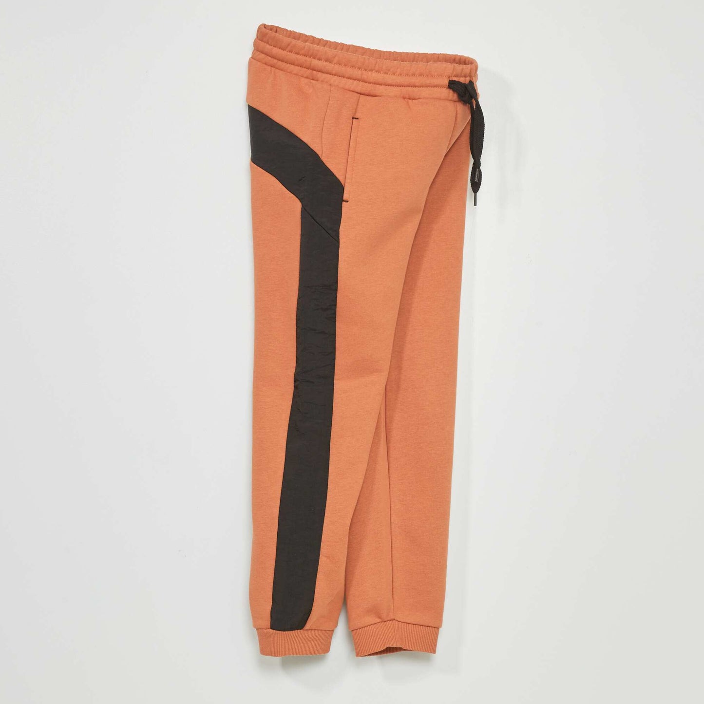 Pantalon jogging bi-mati re Marron