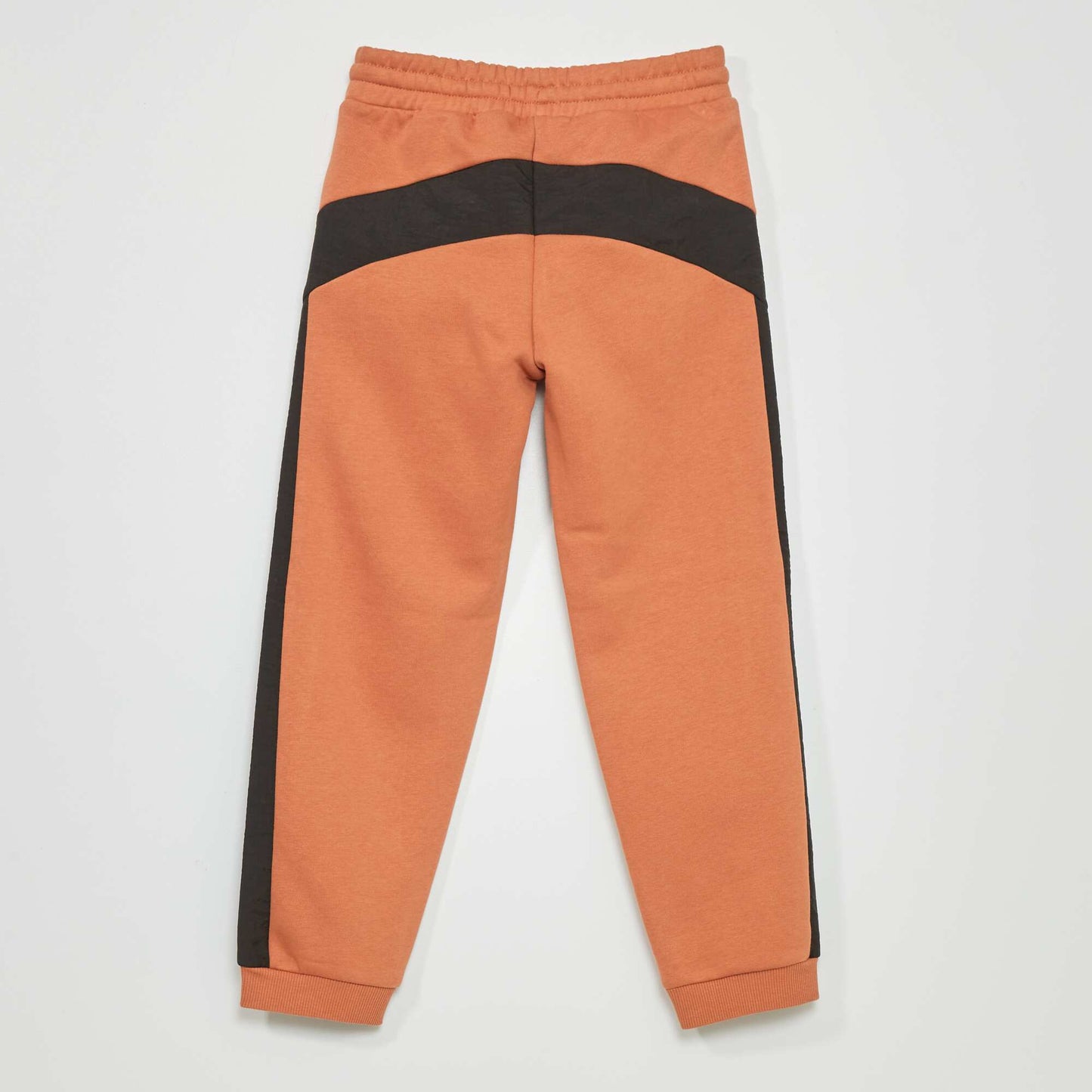 Pantalon jogging bi-mati re Marron