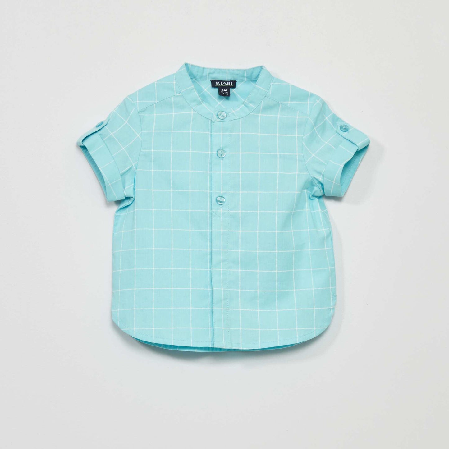 Chemise manches courtes Bleu