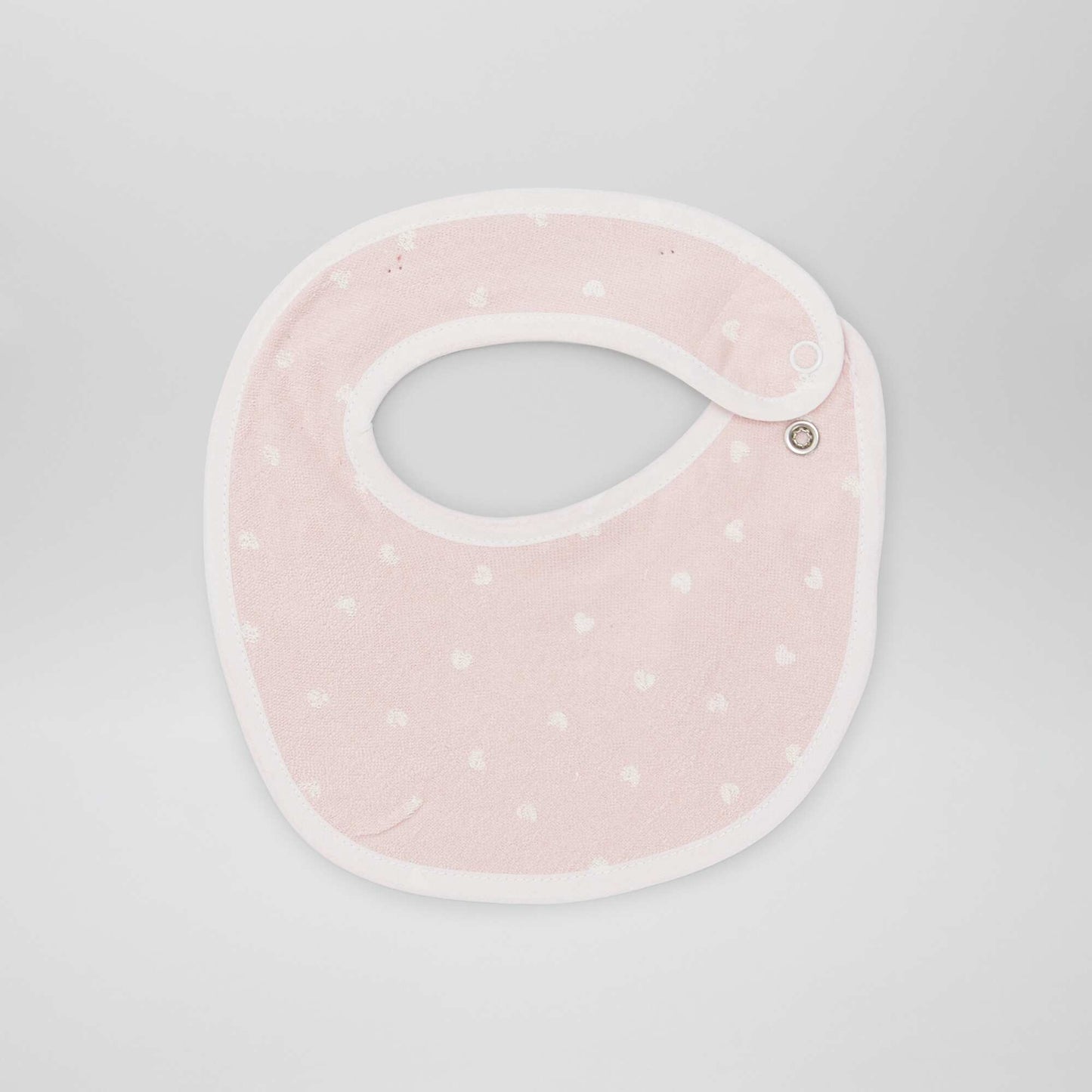 Lot de 5 bavoirs en ponge Rose