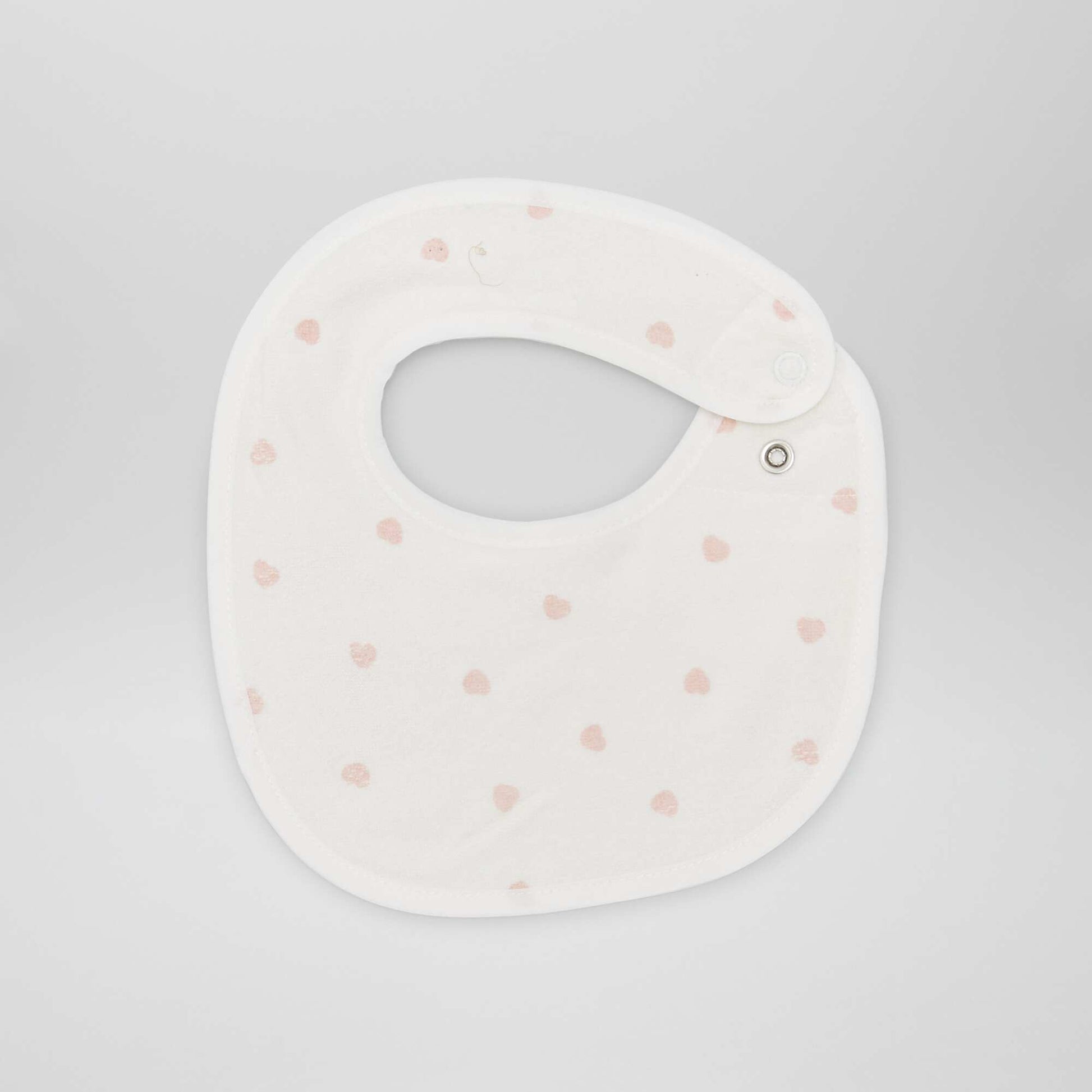 Lot de 5 bavoirs en ponge Rose