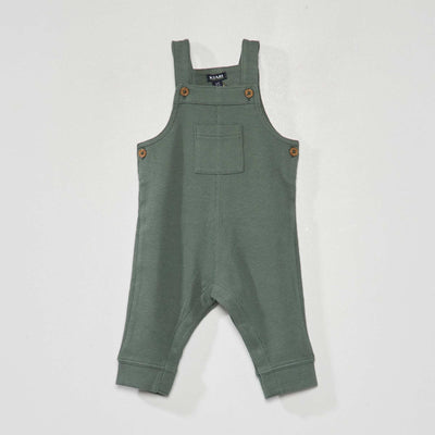 Salopette en maille gaufr e Vert