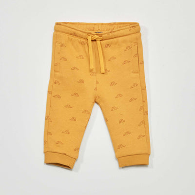 Pantalon de jogging en molleton Jaune