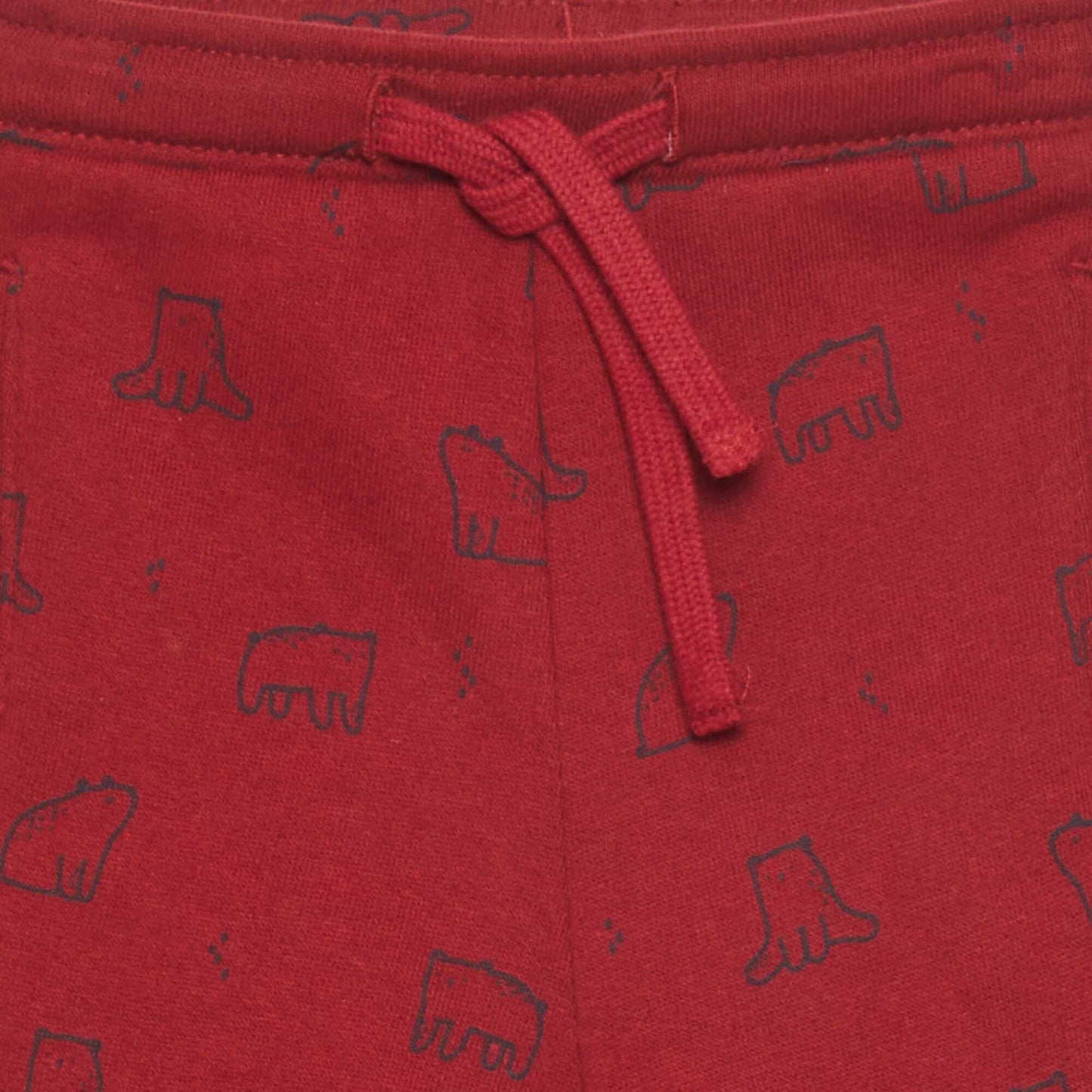 Pantalon de jogging en molleton Rouge bordeaux
