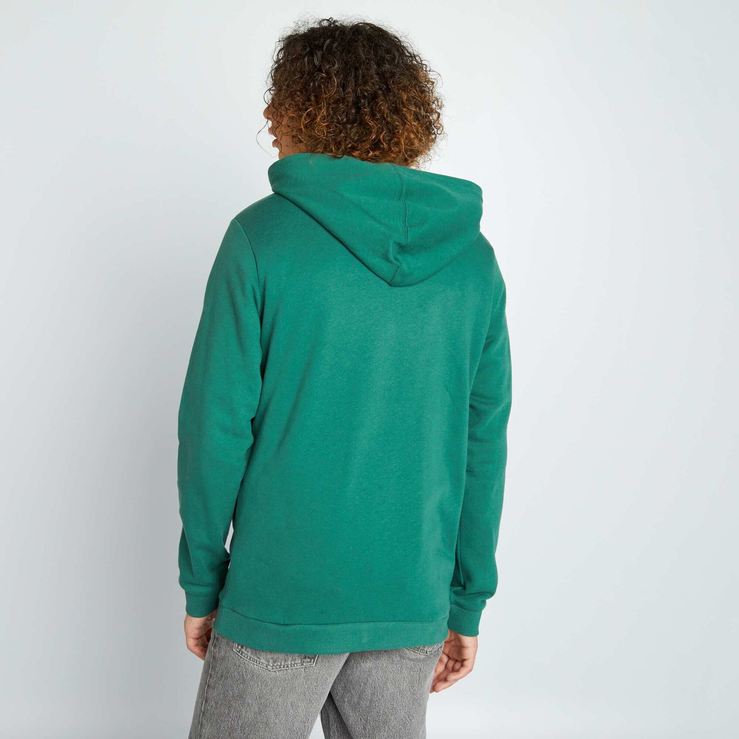 Sweat en molleton Vert 'Houston'