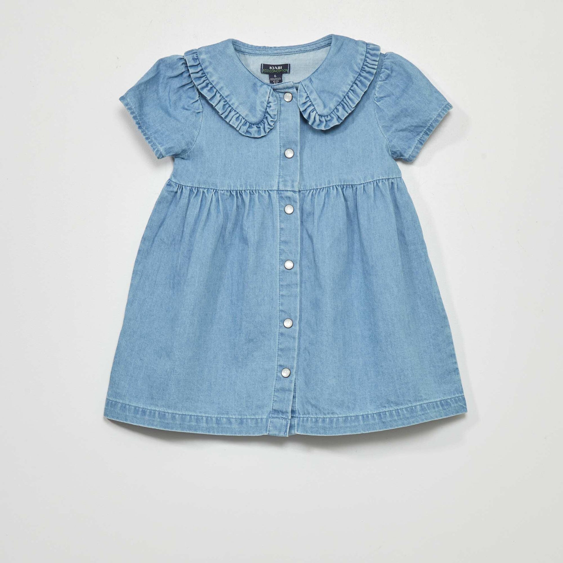 Robe en jean Bleu