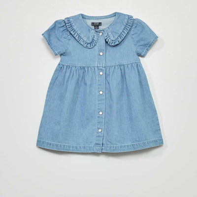 Robe en jean Bleu